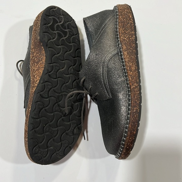 Birkenstock - Gary Derby style tie shoes, 38/7, charcoal metallic - Picture 4 of 13